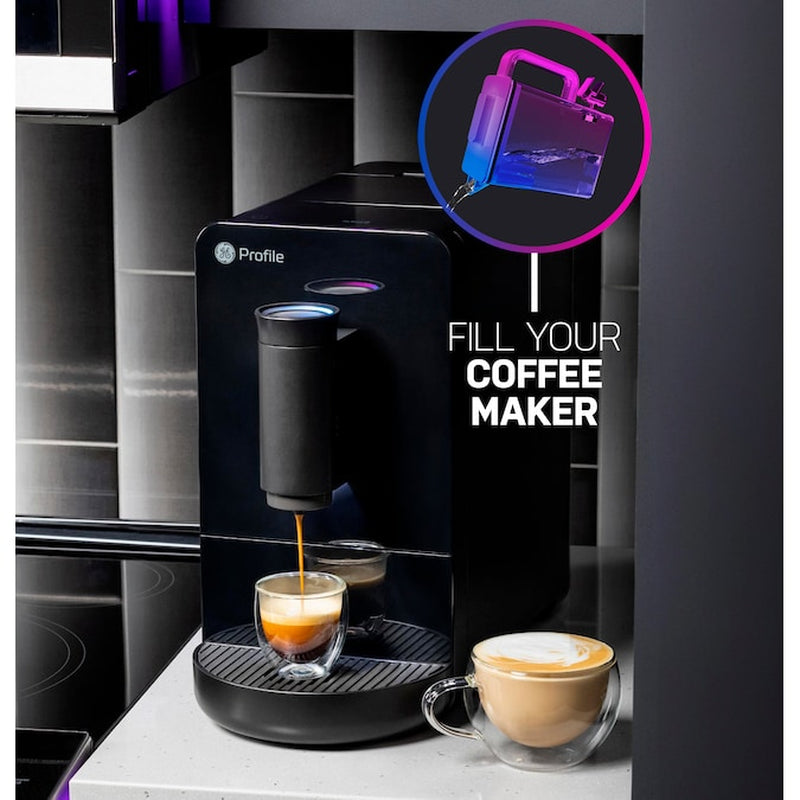 Profile Standard-Depth 28-Cu Ft 4 -Door 36-In Wide Smart Compatible French Door Refrirator with Ice Maker with Water Dispenser and Door within Door ( Finrprint-Resistant Stainless Steel ) ENERGY STAR Certified