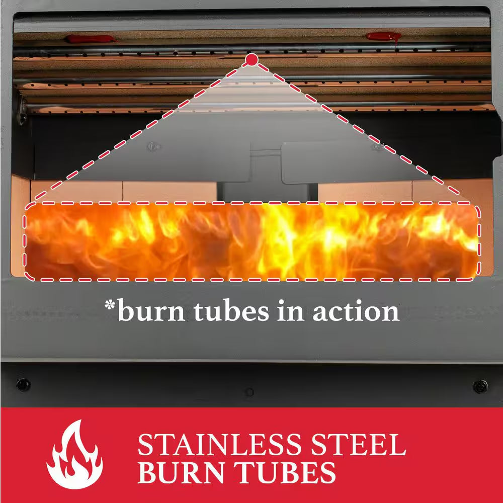 1,200 Sq. Ft. 2020 EPA Certified Wood-Burning Stove