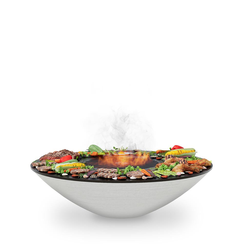 Arteflame 40-Inch Stainless Steel Fire Pit Grill with Cooktop