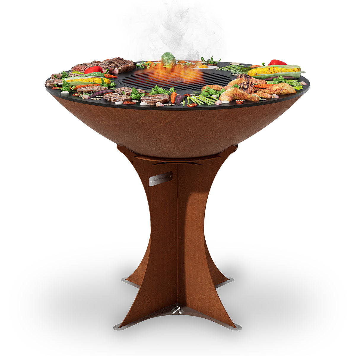 Arteflame XXL 40-Inch Flat-Top Grill — Tall Euro Base