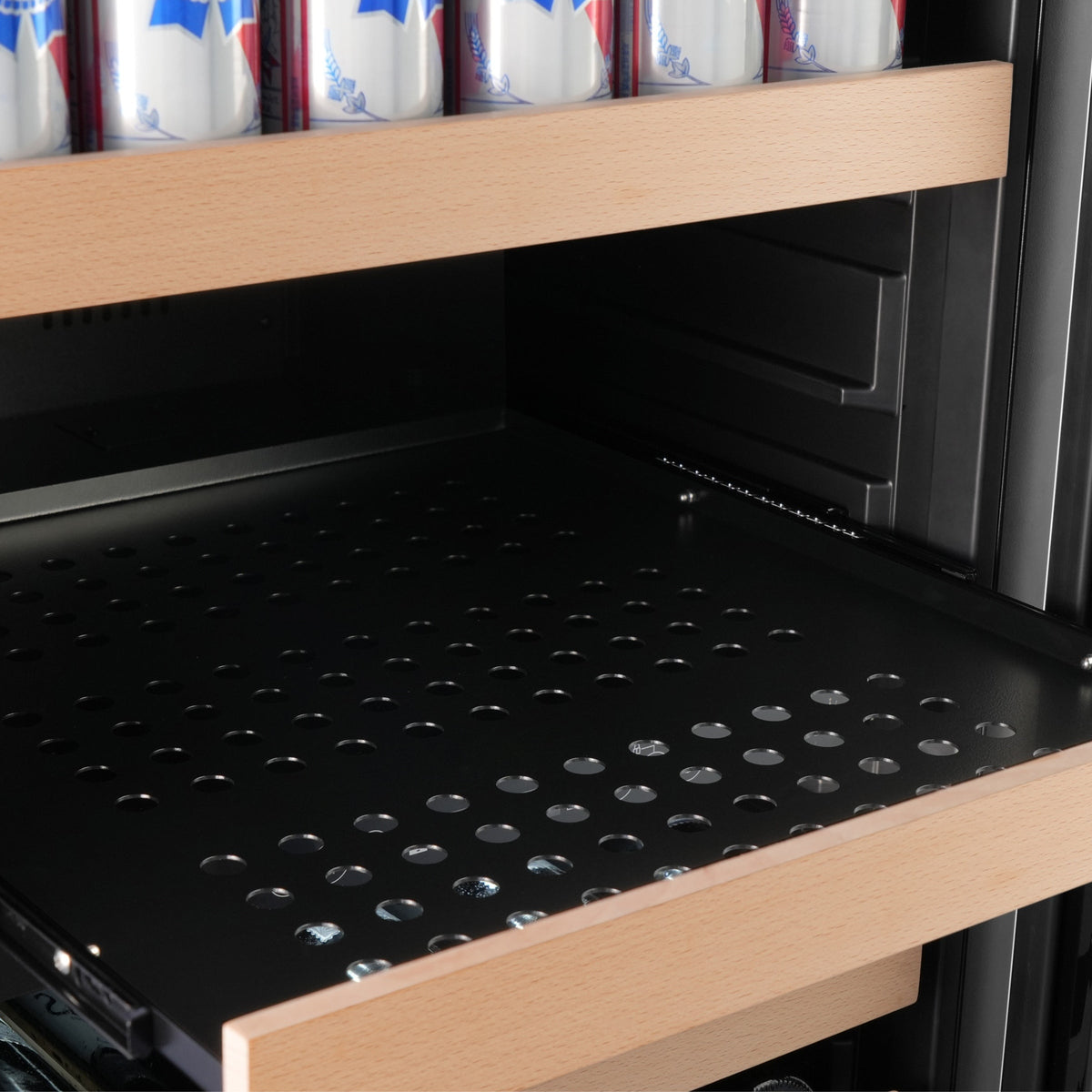 KingsBottle 72-Inch Upright Dual-Zone Wine & Beverage Center