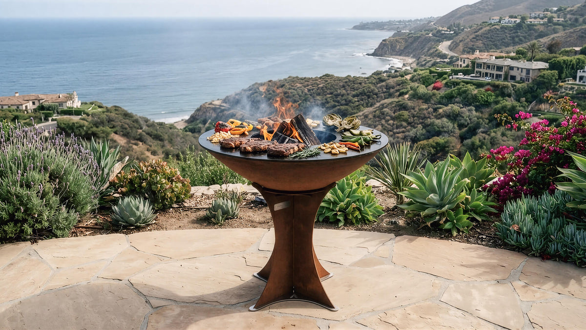 Arteflame XXL 40-Inch Flat-Top Grill — Tall Euro Base