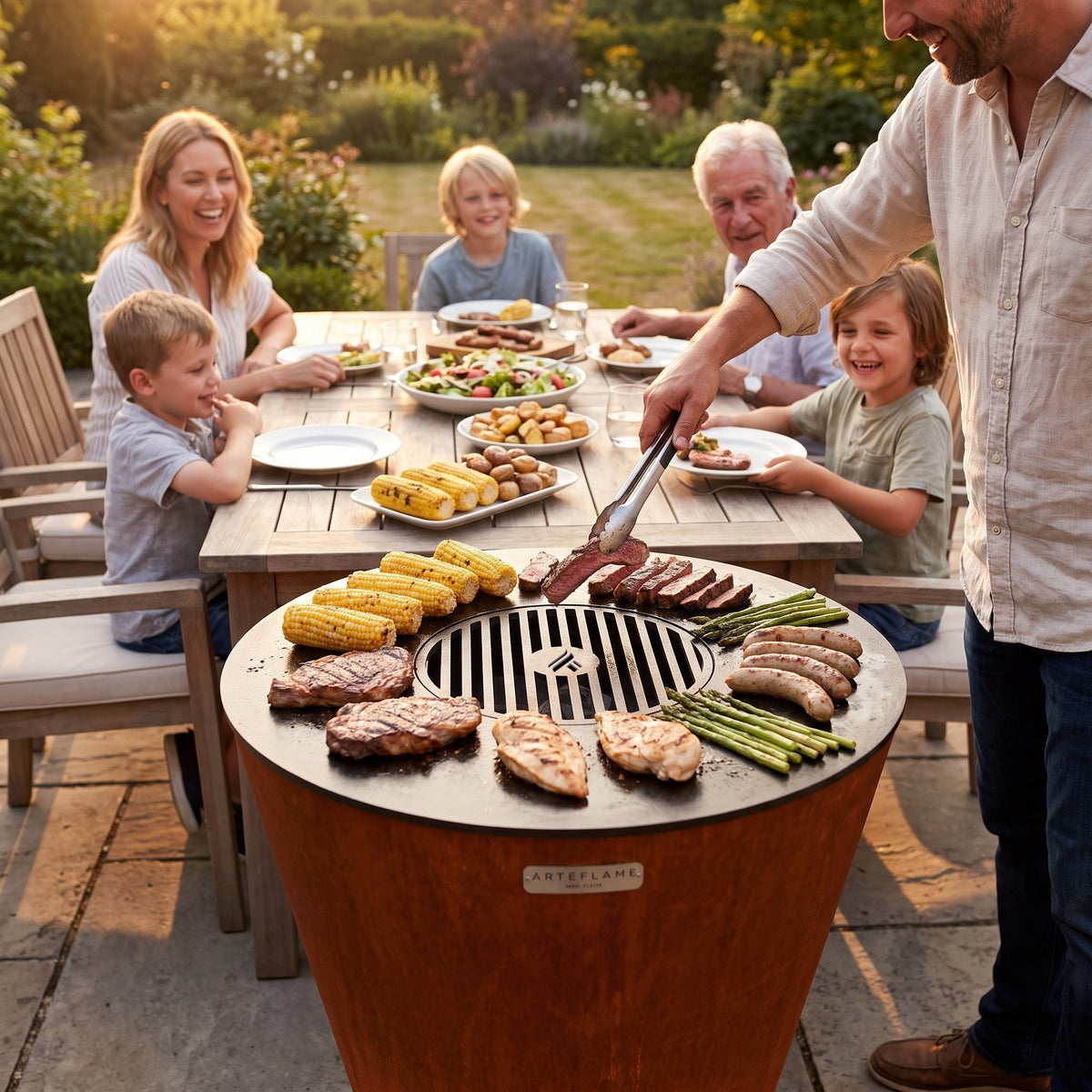 Arteflame ONE30 30-Inch Flat-Top Charcoal Grill