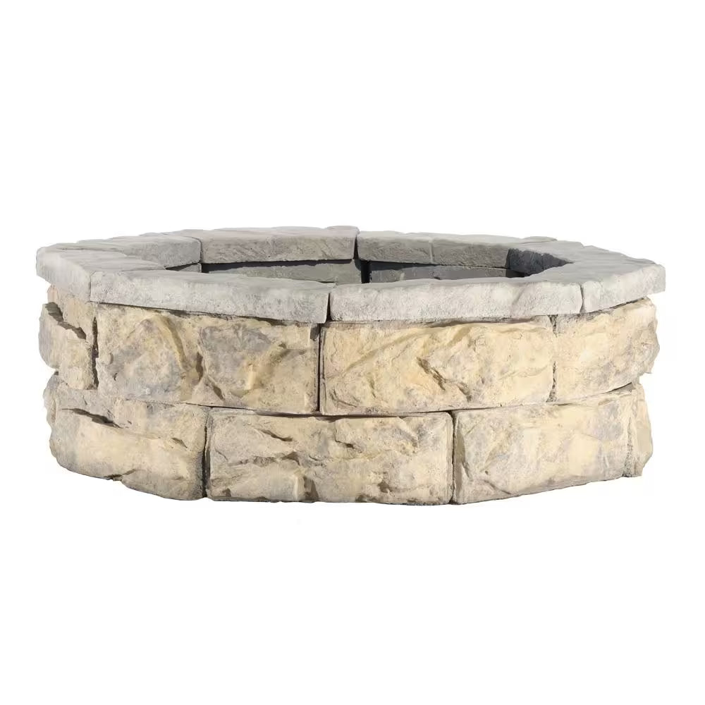 30 In. Fossill Limestone Fire Pit Kit