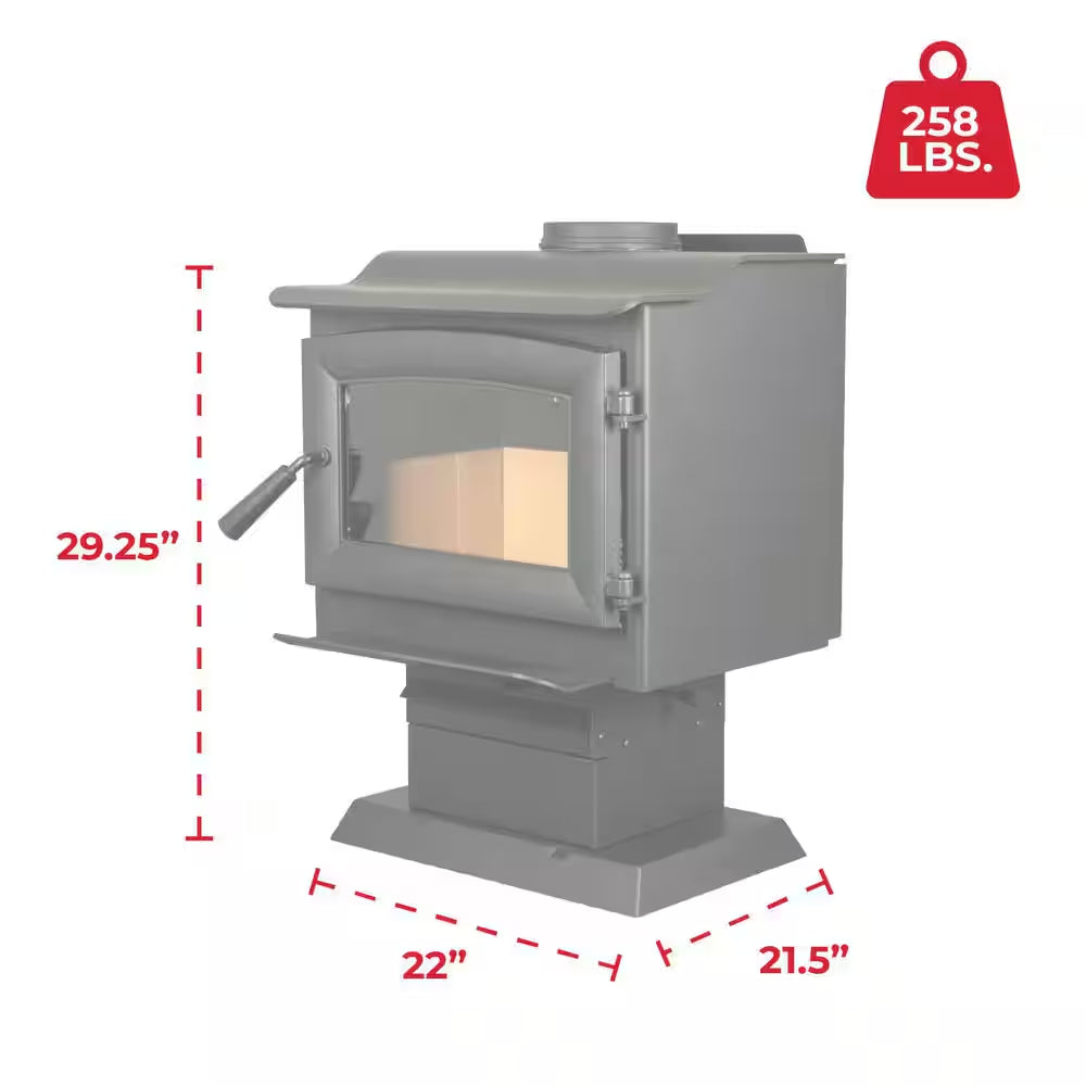 1,200 Sq. Ft. 2020 EPA Certified Wood-Burning Stove