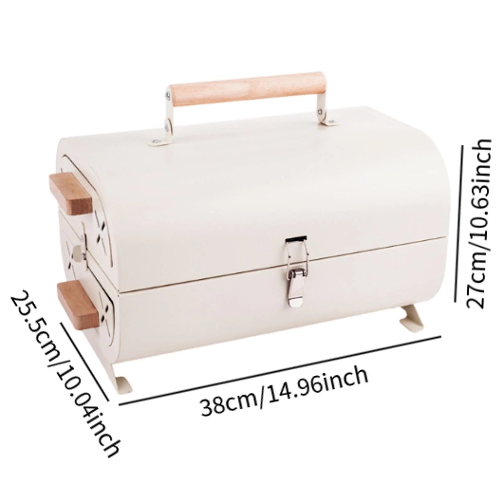 Barbecue Grill, BBQ Grill, Double Sided, Lightweight Versatile Tabletop Grill Grill for Party Patio Cooking Backyard