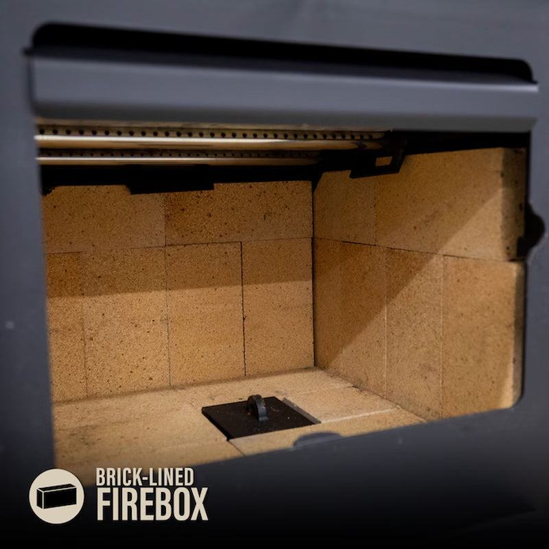 2500-Sq Ft Heating Area Firewood and Fire Logs Wood Stove (EPA Approved)