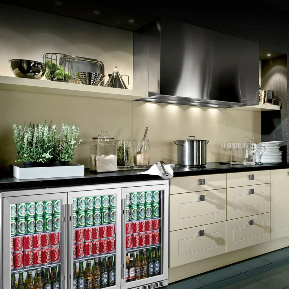KingsBottle 53-Inch Beverage Refrigerator