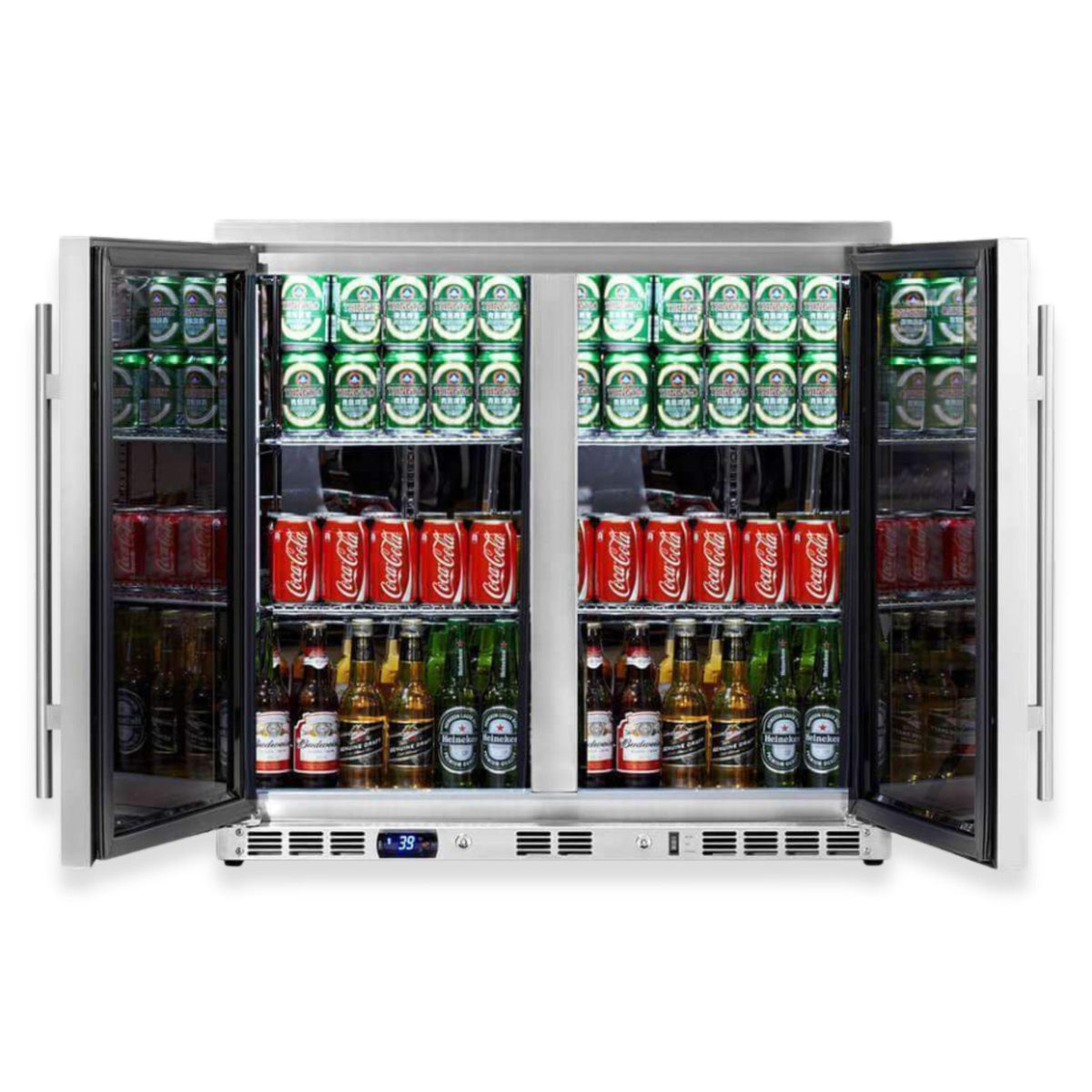 KingsBottle 36-Inch Beverage Refrigerator
