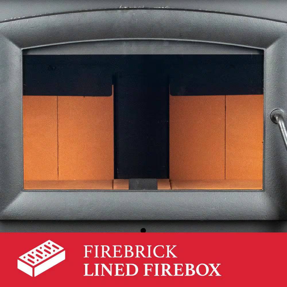 1,200 Sq. Ft. 2020 EPA Certified Wood-Burning Stove