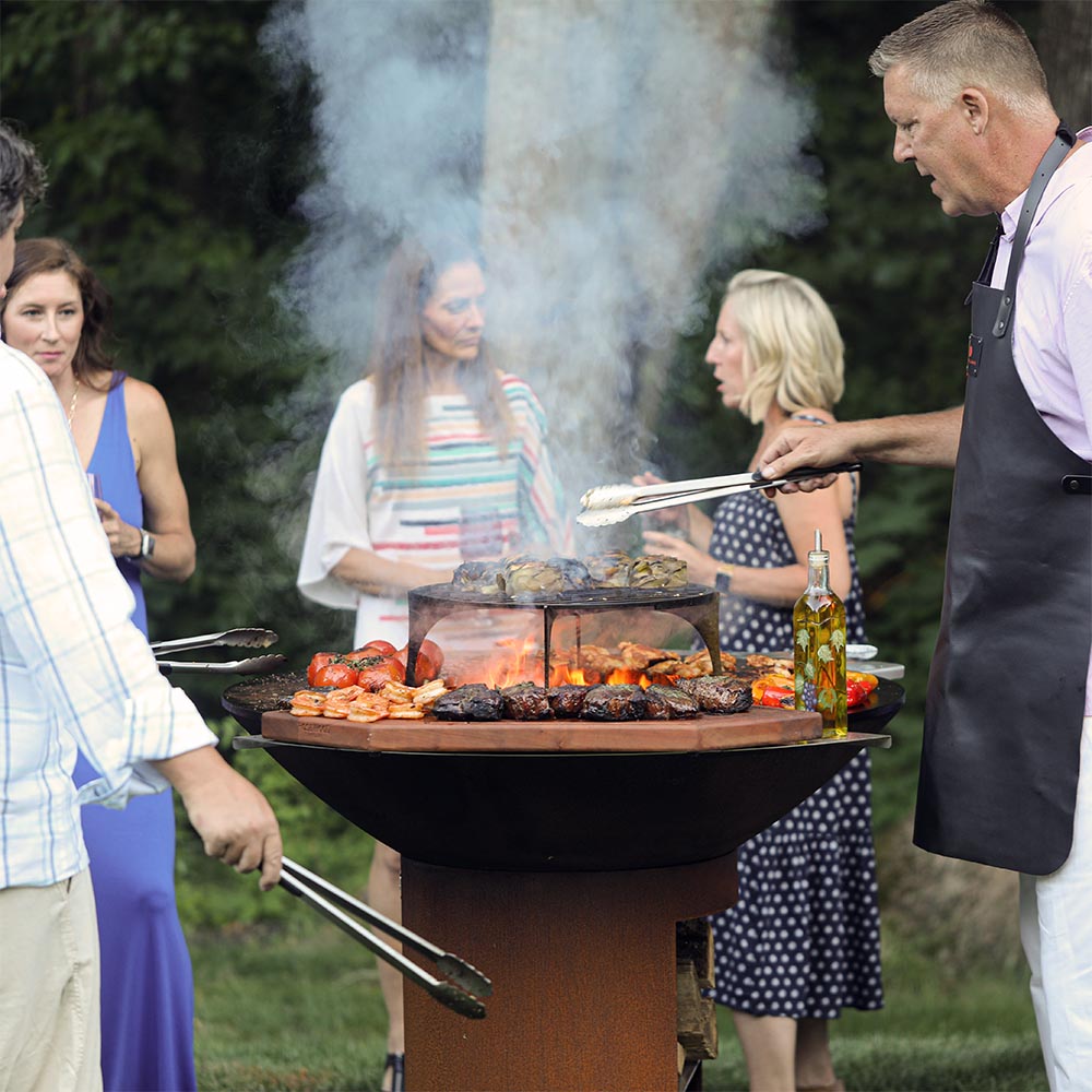 Arteflame Classic 40-Inch Grill — Tall Round Base