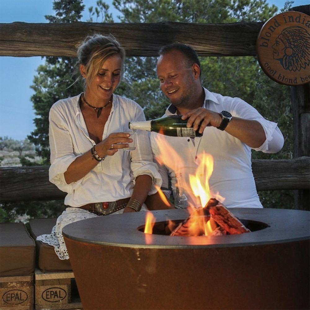Arteflame 40-Inch Park Series Grill for Public Spaces