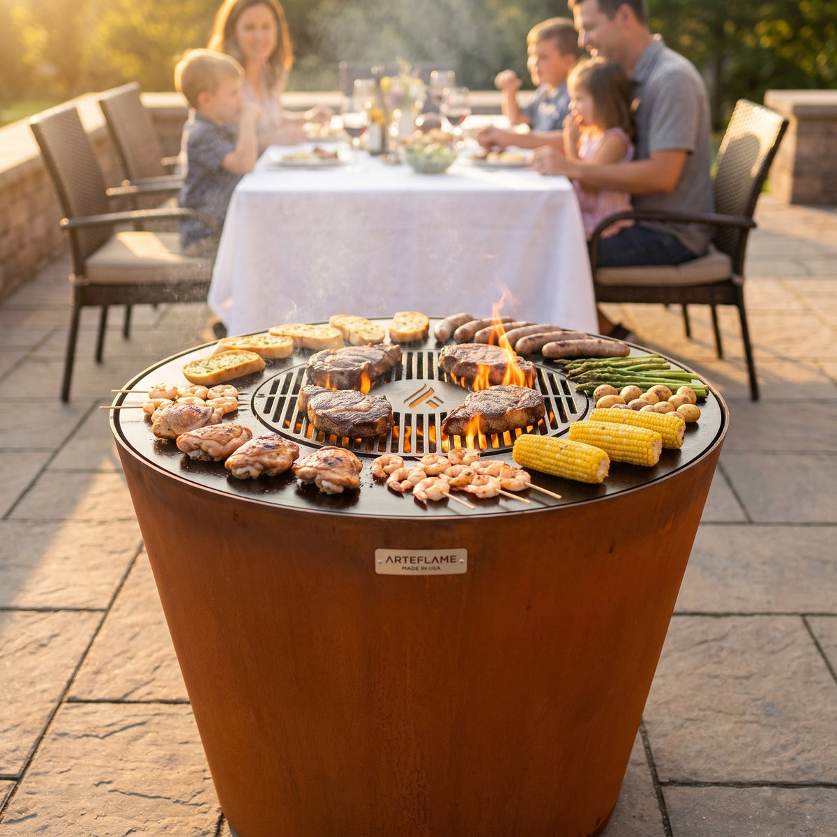 Arteflame ONE30 30-Inch Flat-Top Charcoal Grill