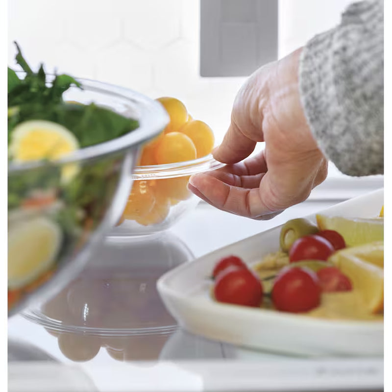 Profile Counter-Depth 22.4-Cu Ft 4 -Door 36-In Wide Smart Compatible French Door Refrirator with Ice Maker with Water and Ice Dispenser and Door within Door ( Finrprint-Resistant Stainless Steel ) ENERGY STAR Certified