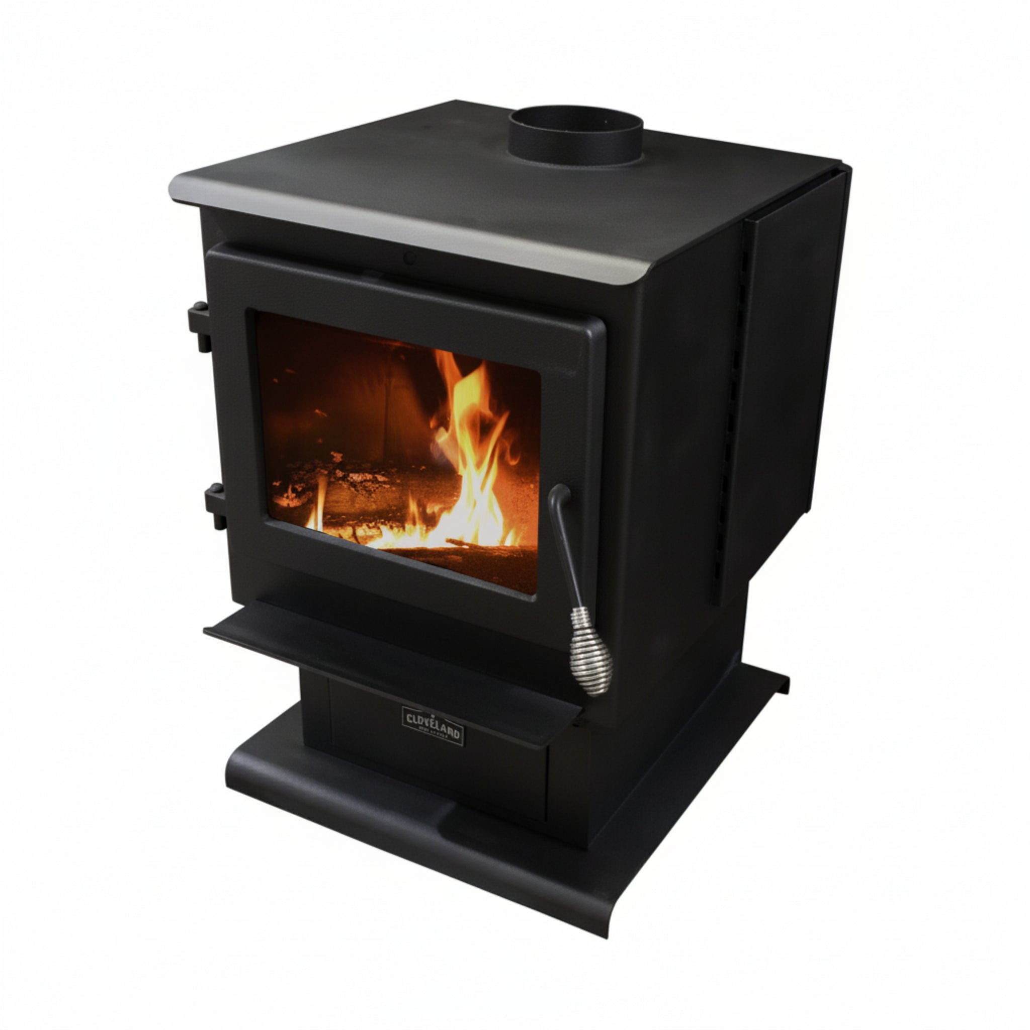 Heats up to 2,000 Sq. Ft. Ontario Wood Stove - Black